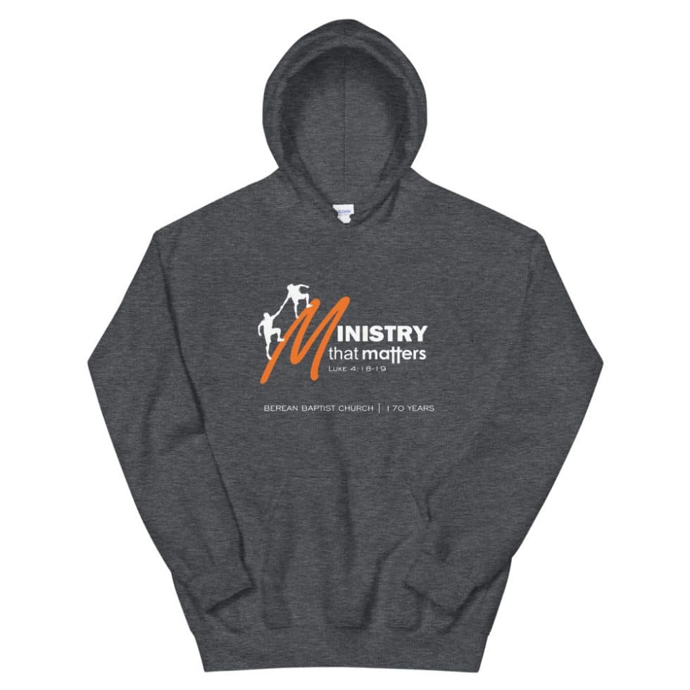 Ministry Matters Hoodie The Church Shop