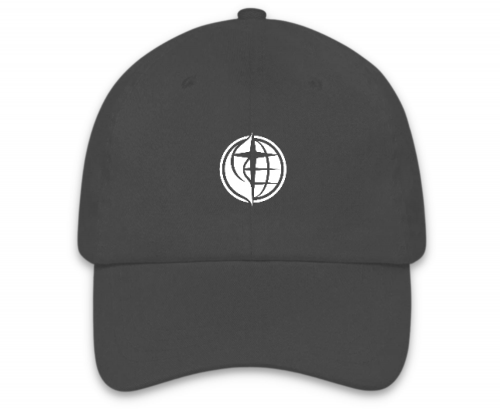 Ginghamsburg White Logo Hat
