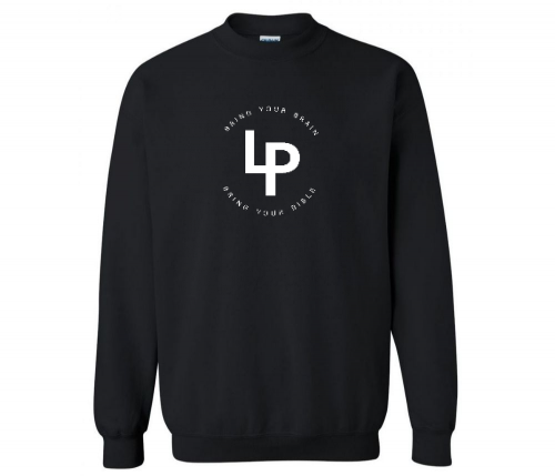 Sweater - White LP Logo