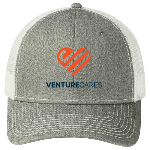 Venture Cares Trucker Hat - Grey
