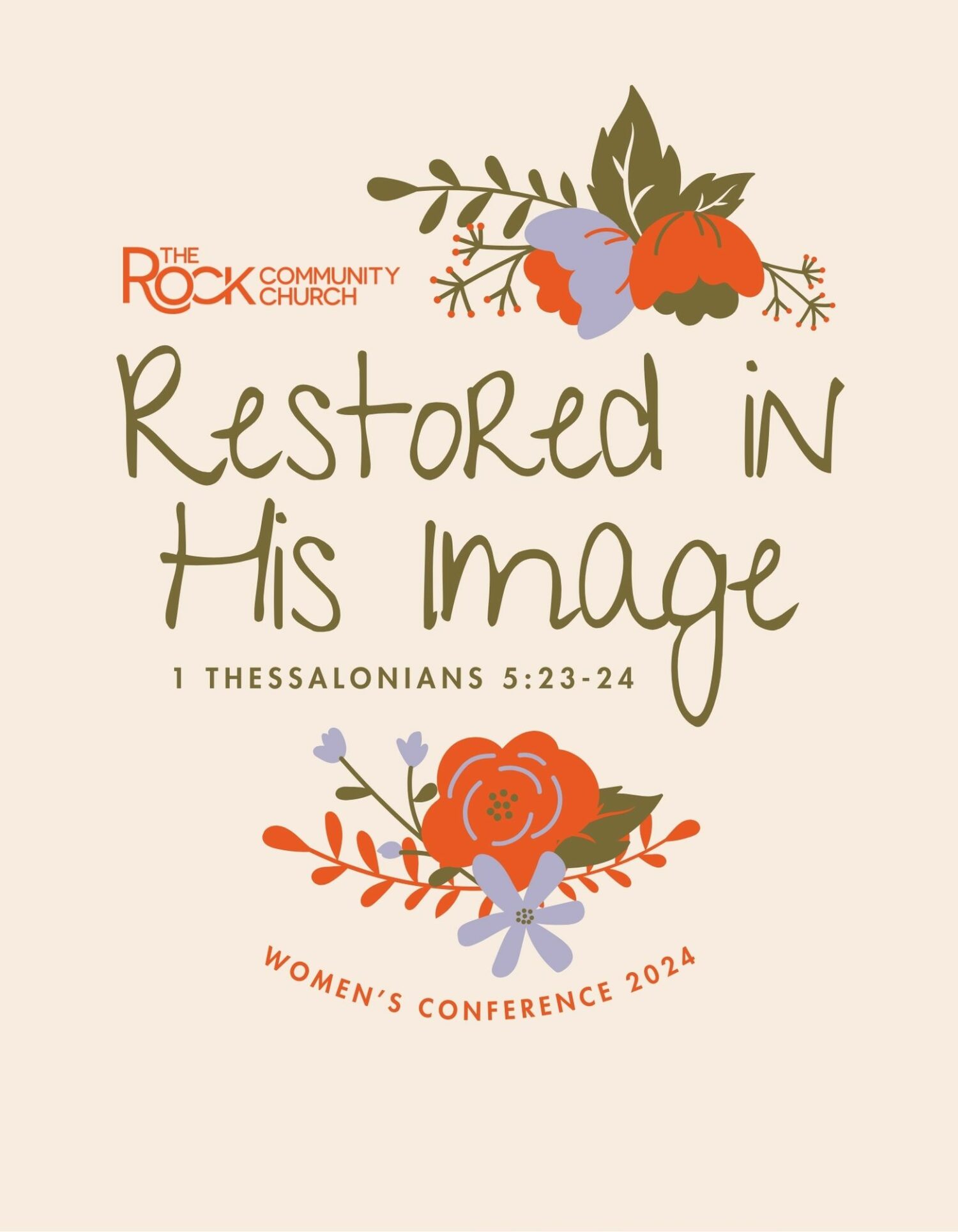 1. Women's Conference: Restored In His Image - RockCC T-Shirt - Image 2