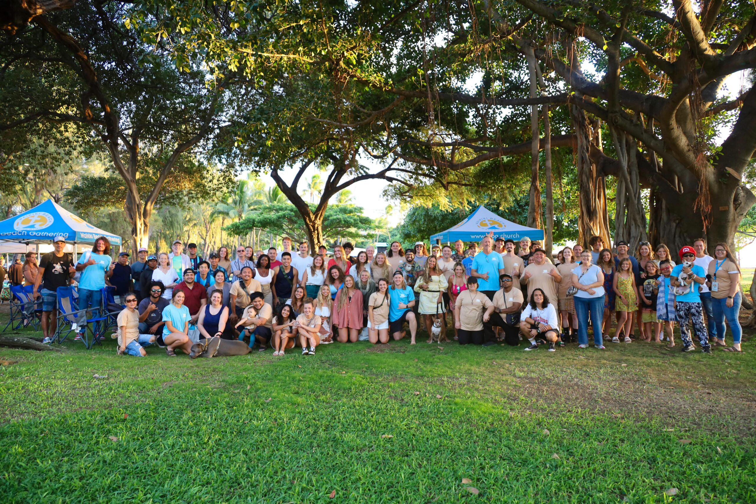 Waikiki Beach Gathering