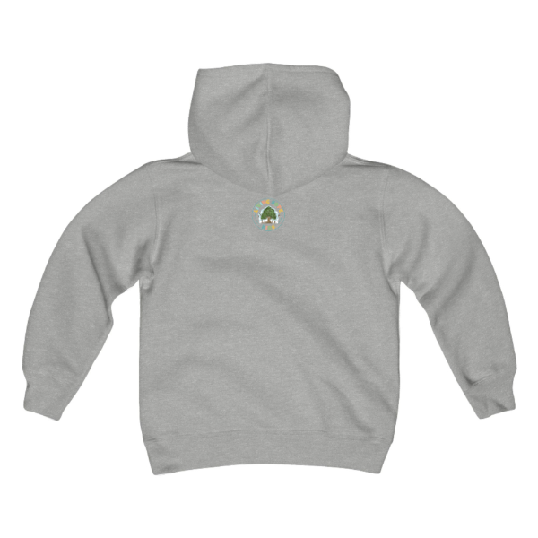 Living Hope Kids | Heavy Blend Hooded Sweatshirt Sport Grey Back