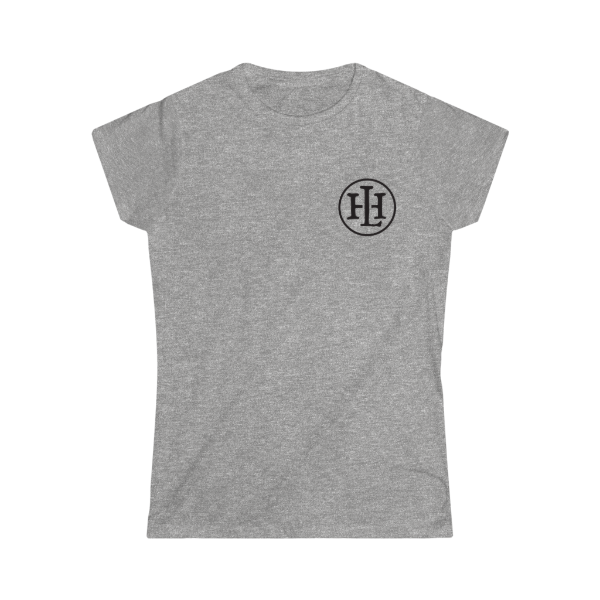 Living Hope Lakeport Gildan Softstyle Ladies T-Shirt in Grey