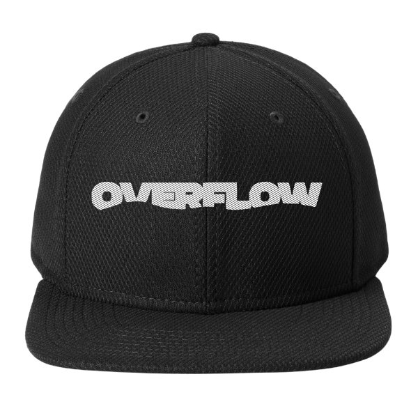 Overflow (White Logo) New Era Original Snapback Cap