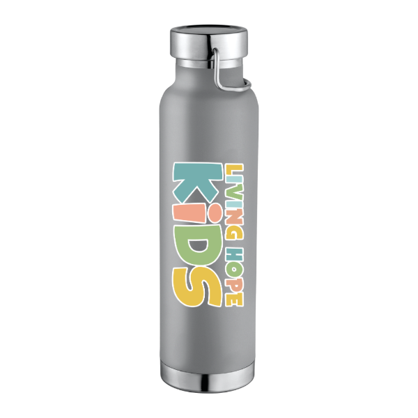 Living Hope Kids 22oz Copper Vacuum Insulated Bottle Silver