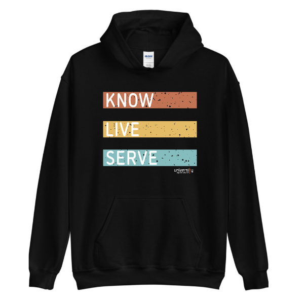 Adult Know Live Serve Hoodie