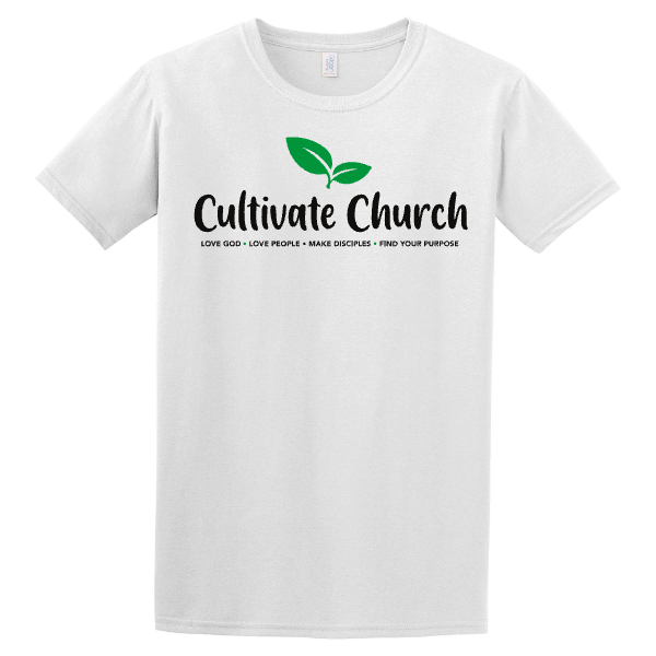 Cultivate Church Adult Softstyle T-Shirt – Light Colors