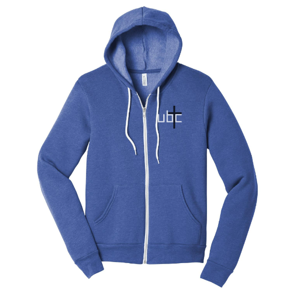 Adult UBC Logo Full-Zip Hoodie