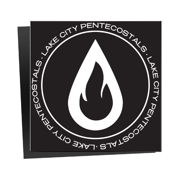 Lake City Pentecostals White Flame - Magnets