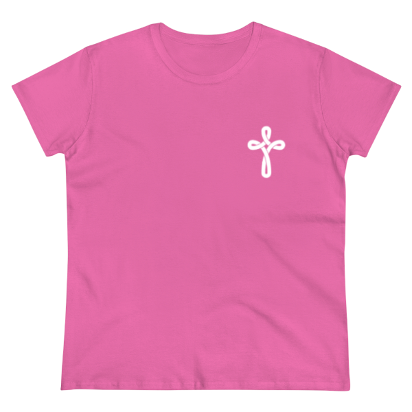 Rock Harbor Sisterhood – "Building Connection for a Lifetime" Women’s Tee (White Logo)