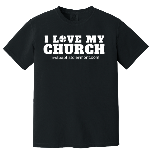 "I Love My Church – Psalm 122:1" T-Shirt