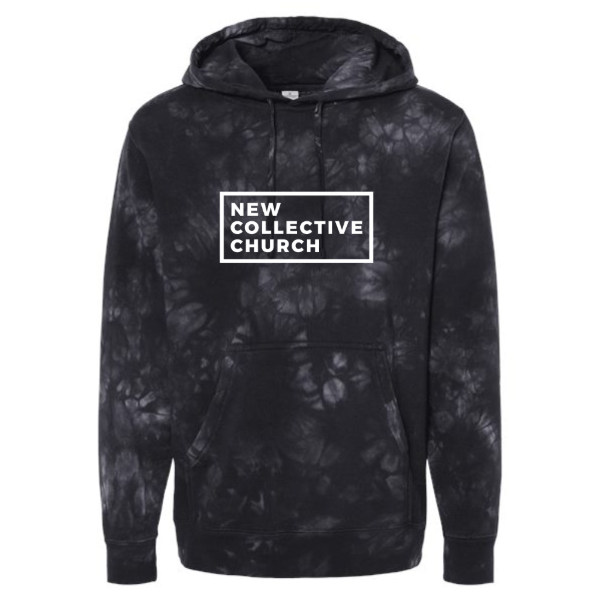 Midweight Tie-Dyed Hooded Sweatshirt