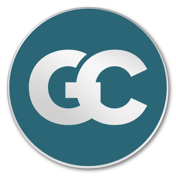 GC Teal Icon - Custom Diecut Sticker