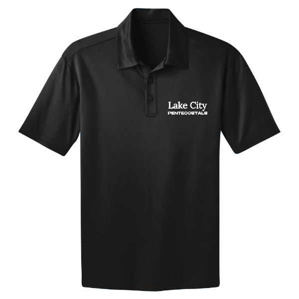Lake City Pentecostals Word - Port Authority Silk Touch Performance Polo