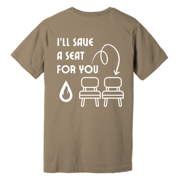 Lake City Pentecostals Seat Saver - Bella Canvas Unisex Jersey Short Sleeve Tee