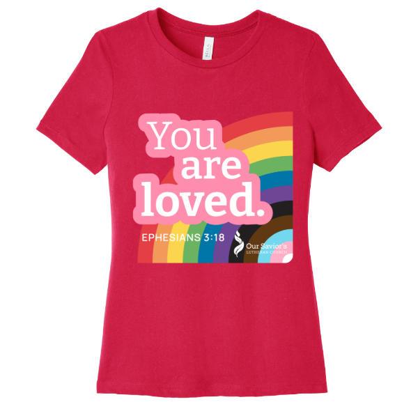 You Are Loved Pride Women's Short Sleeve Tee