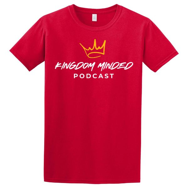 Kingdom Minded Podcast Softstyle T-Shirt - Black w/Back Imprint