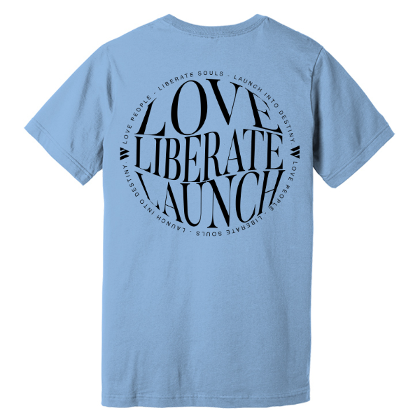 Love-Liberate-Launch Short Sleeve Tee