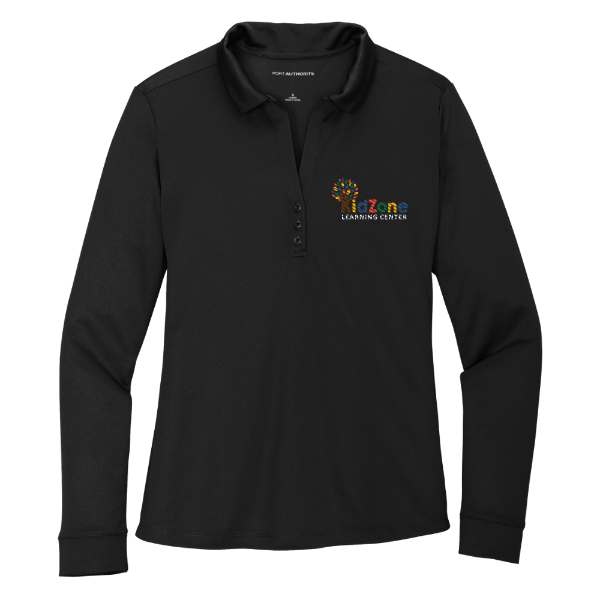 Port Authority Women's Silk Touch Performance Long Sleeve Polo