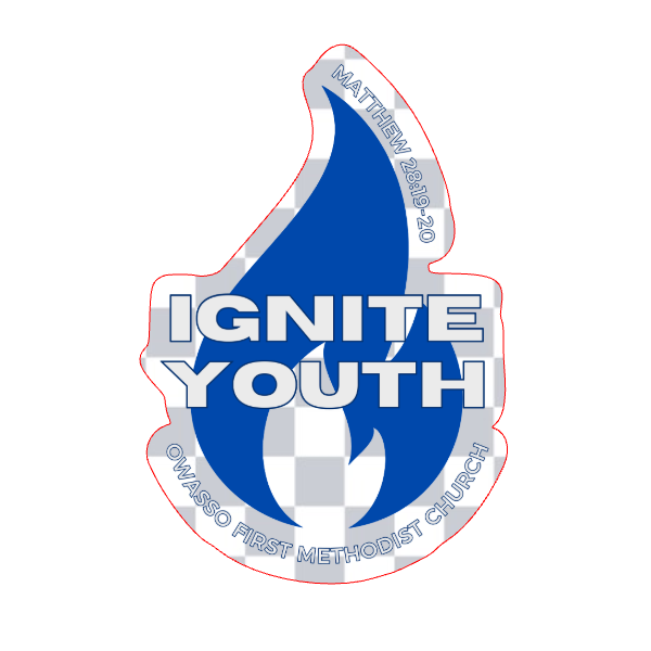 Ignite Youth Transparent Diecut Sticker