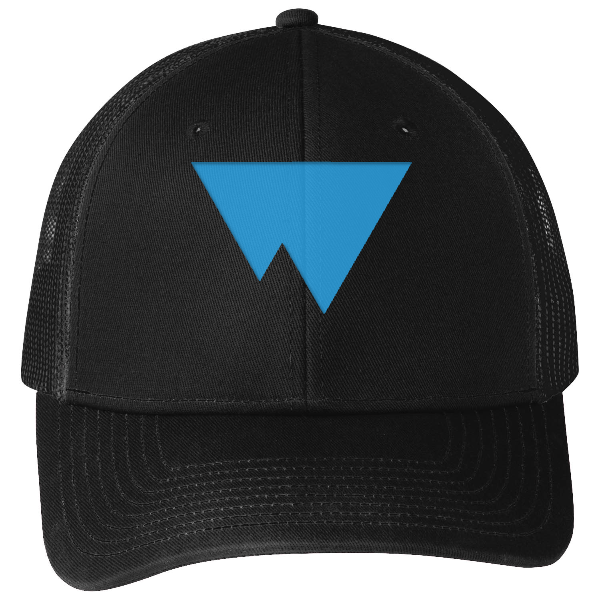 Port Authority Snapback Trucker Cap Mountain