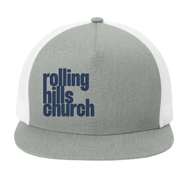 Sport-Tek YP Classics 5-Panel Classic Trucker Mesh Back Cap