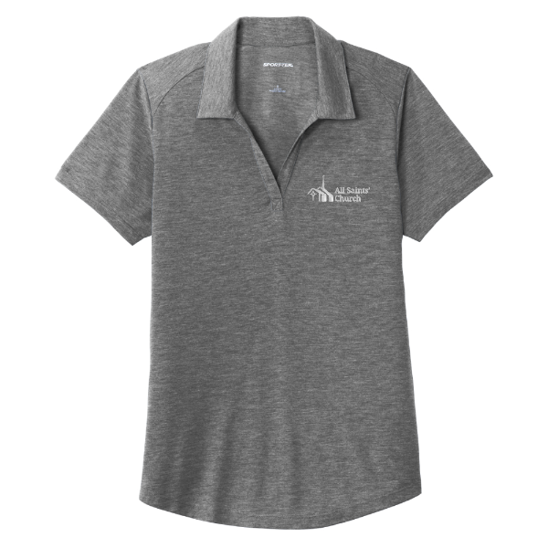 Ladies Sport-Tek PosiCharge Tri-Blend Wicking Polo