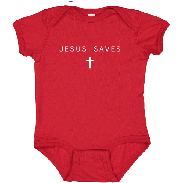 Jesus Saves Onesie