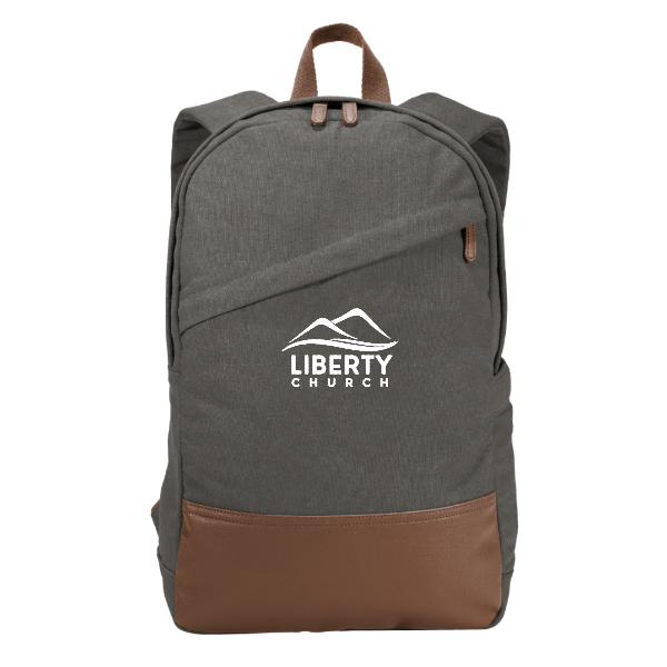 Port Authority Cotton Canvas Backpack
