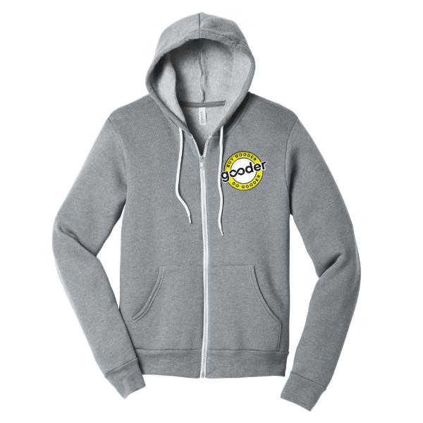 Unisex Sponge Fleece Full-Zip Hoodie