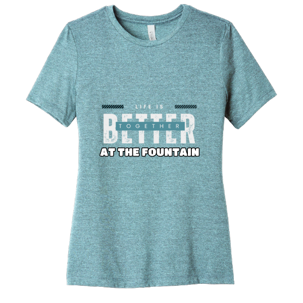 Bella Canvas Women's Relaxed CVC Tee
