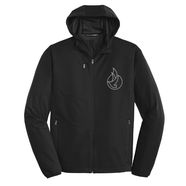 Pentecostals of Bourbon Hooded Soft Shell Jacket