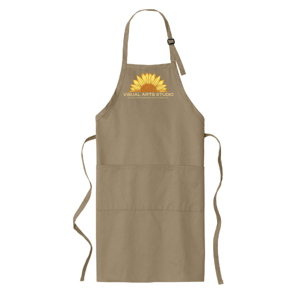 Visual Arts Studio – Port Authority Long Bib Apron with Stain Release