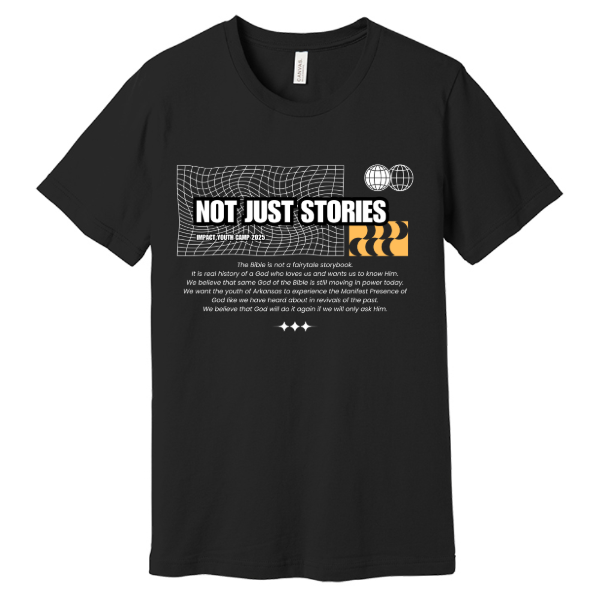 Not Just Stories - Camp Theme T-Shirt