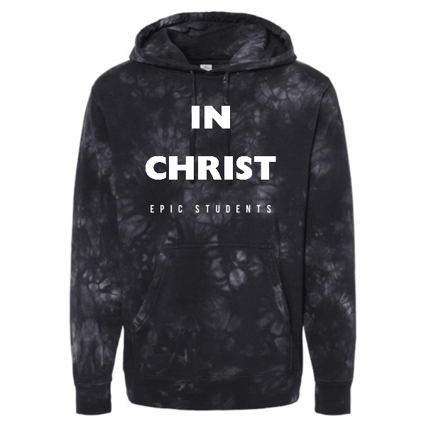 Midweight Tie-Dyed Hooded Sweatshirt