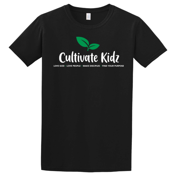 Cultivate Kidz Softstyle T-Shirt (Adult Sized) - Dark Colors