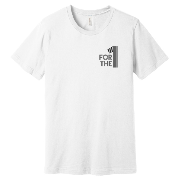 For the ONE "Unite Us" Lyrics Short Sleeve Tee