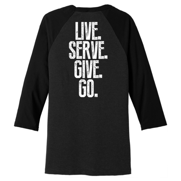 4 Commitments (White) 3/4-Sleeve Baseball Tee