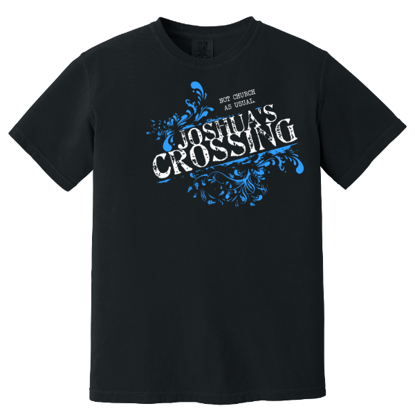 Throwback Logo (Blue) Comfort Colors Tee