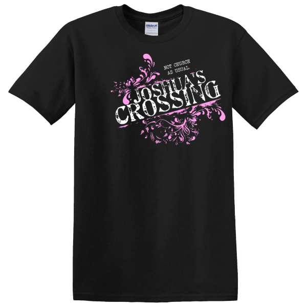 Throwback Logo (Pink) Basic Tee