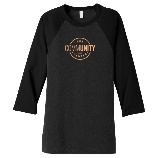 TCC BASEBALL T / Bella Canvas Unisex 3/4-Sleeve Baseball Tee