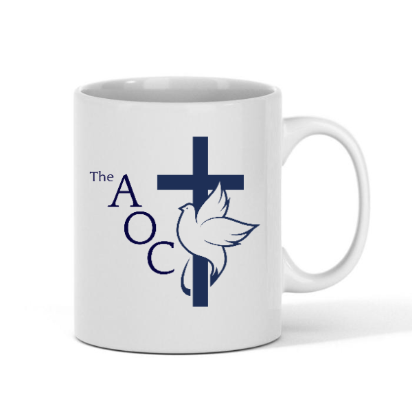 Small Logo and Name Ceramic Mugs