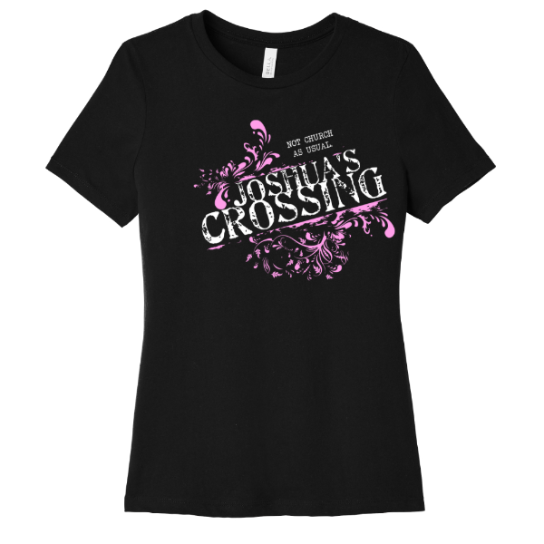 Throwback Logo (Pink) Women's Relaxed Tee