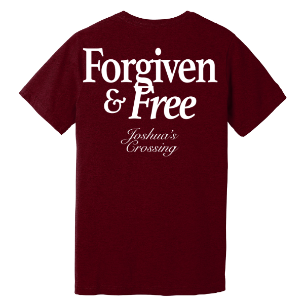 "Forgiven and Free" Heather Tee