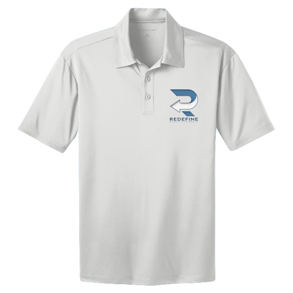 Redefine Standard Logo Men's Port Authority Silk Touch Performance Polo