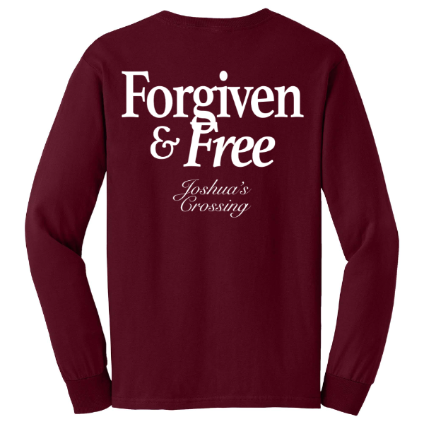 "Forgiven and Free" Long Sleeve Tee