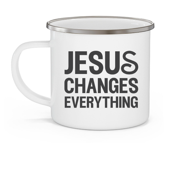 Jesus Changes Everything Camp Mug 12oz