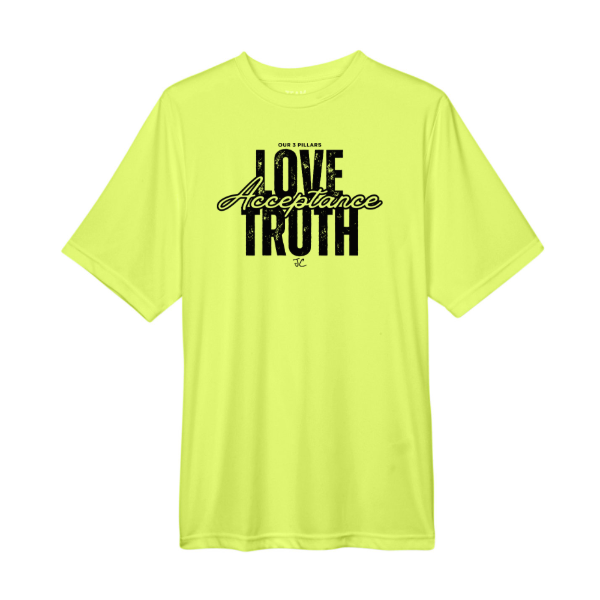 Three Pillars (Black Print) Athletic Tee