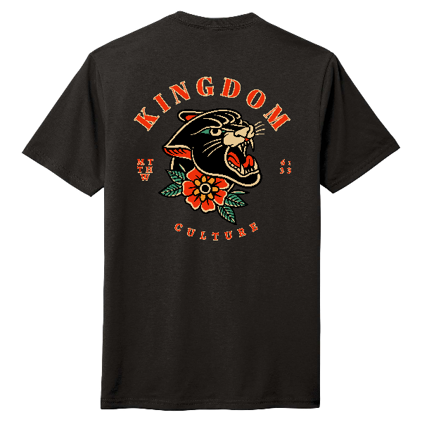 Kingdom Culture, on District tee.